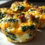 spinach egg muffins