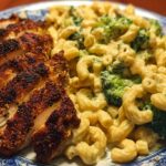 blackened chicken mac and cheese