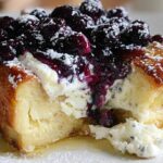 blueberry ricotta French toast bake