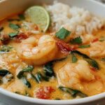 creamy coconut shrimp soup