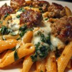 sausage spinach penne